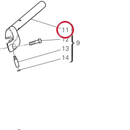 Bracelet guidon gauche — réf. 36016462AA | Ducati Store