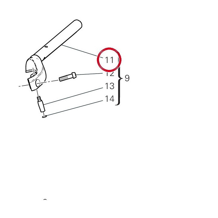 Bracelet guidon gauche — réf. 36016462AA | Ducati Store