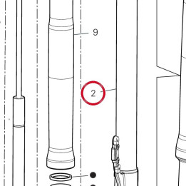 Coulisse gauche complète — réf. 34924041A | Ducati Store
