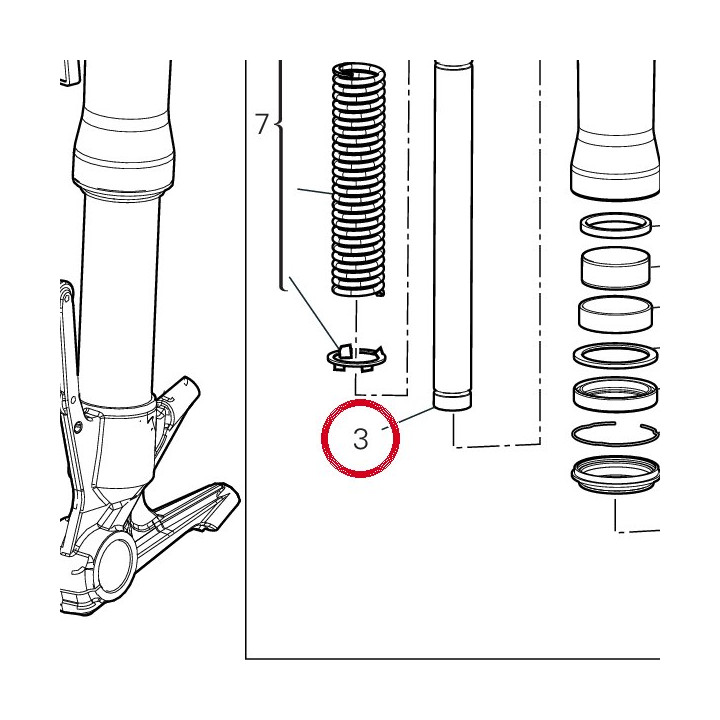 Cartuoche amortissement — réf. 34924051A | Ducati Store