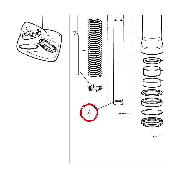 Cartuoche amortissement — réf. 34924061A | Ducati Store