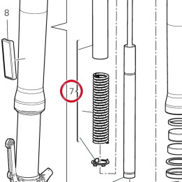 Kit ressort fourche — réf. 34924091A | Ducati Store