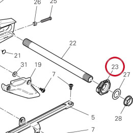 Patin de glissement — réf. 37311061BA | Ducati Store
