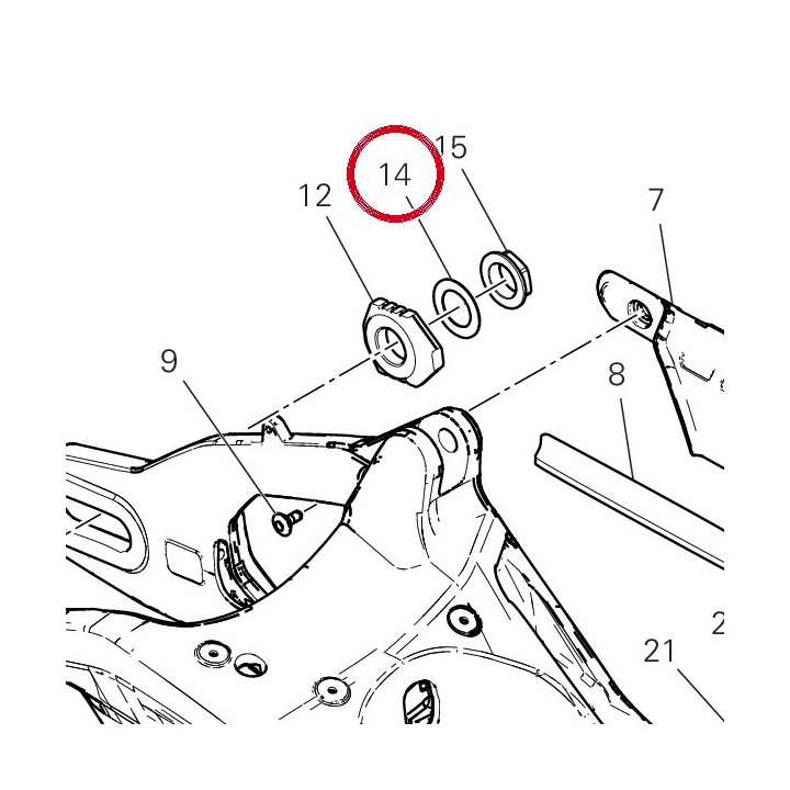 Rosette 85214791A — réf. 85214791A | Ducati Store