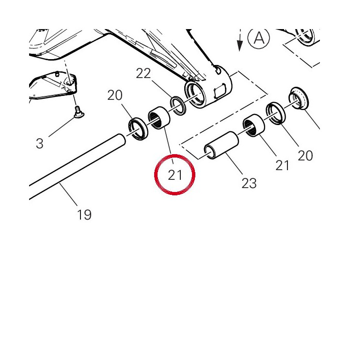 Roulement à aiguilles — réf. 70141021A | Ducati Store