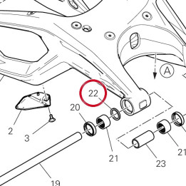 Rondelle butee 85215591AA — réf. 85215591AA | Ducati Store