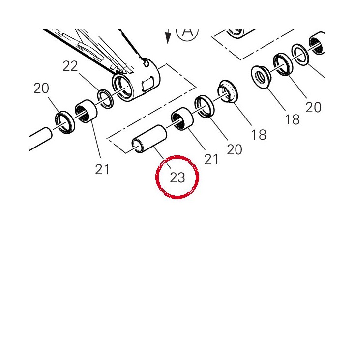 Entretoise interne — réf. 71316261AA | Ducati Store