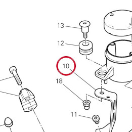 Support réservoir huile — réf. 8291N022AA | Ducati Store