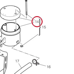 Couvercle réservoir liquide — réf. 89340251A | Ducati Store