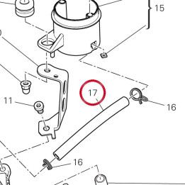 Tuyau 93310841A — réf. 93310841A | Ducati Store