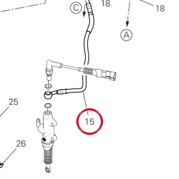 Durite maître cylindre — réf. 61912411A | Ducati Store