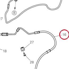 Durit boitier - étriers — réf. 61812193A | Ducati Store