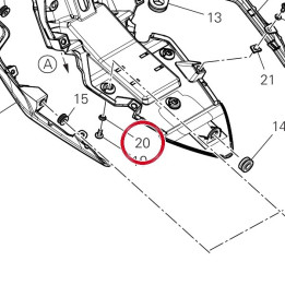 Entretoise 71114122AA — réf. 71114122AA | Ducati Store