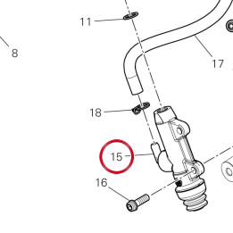 Pompe frein arrière — réf. 62540201A | Ducati Store