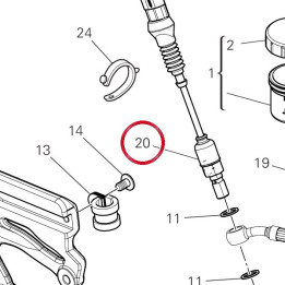 Interrupteur stop arrière — réf. 53910731D | Ducati Store