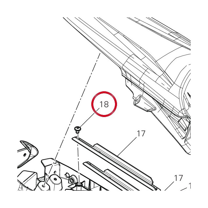 Vis tbeif M6X10 77240398C — réf. 77240398C | Ducati Store