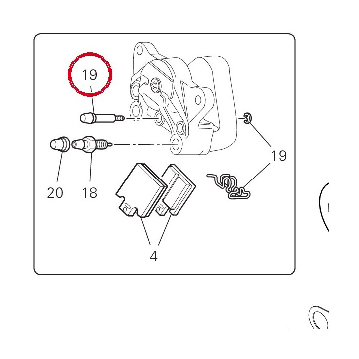 Kit de révision de pivots — réf. 61240161A | Ducati Store