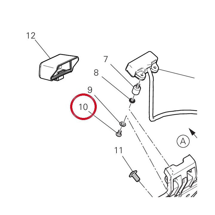 Vis tbei M4X8 77550171A — réf. 77550171A | Ducati Store