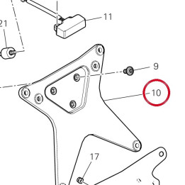 Porte-Balai 56113392A — réf. 56113392A | Ducati Store