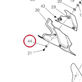 Rondelle 85210721B — réf. 85210721B | Ducati Store