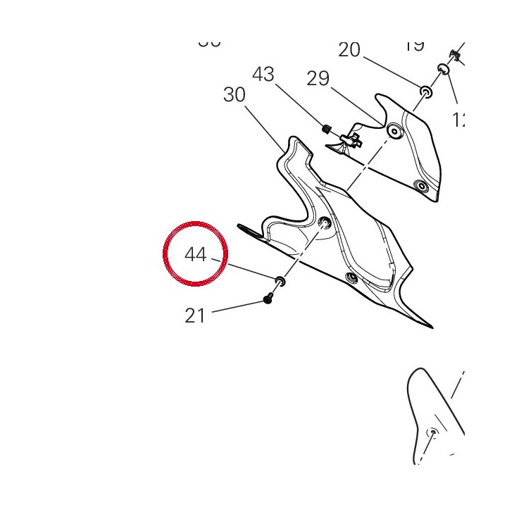 Rondelle 85210721B — réf. 85210721B | Ducati Store