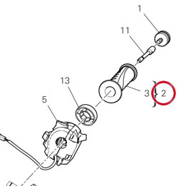 Contrôle gaz (ensemble) — réf. 66020101C | Ducati Store
