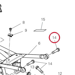 Vis special 7791D55BG — réf. 7791D55BG | Ducati Store