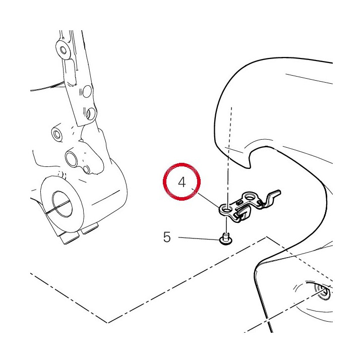 Passe-Tube 8301R611A — réf. 8301R611A | Ducati Store