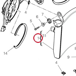 Radiateur D'Eau 54841271A — réf. 54841271A | Ducati Store