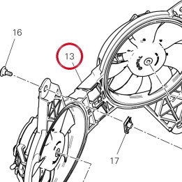 Ventilateur 8292S731B — réf. 8292S731B | Ducati Store