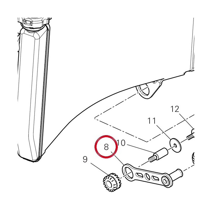 Equerre 82719371AA — réf. 82719371AA | Ducati Store