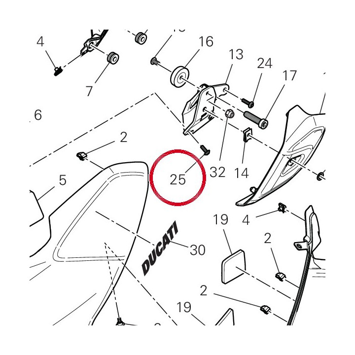 Vis 77244348BA — réf. 77244348BA | Ducati Store
