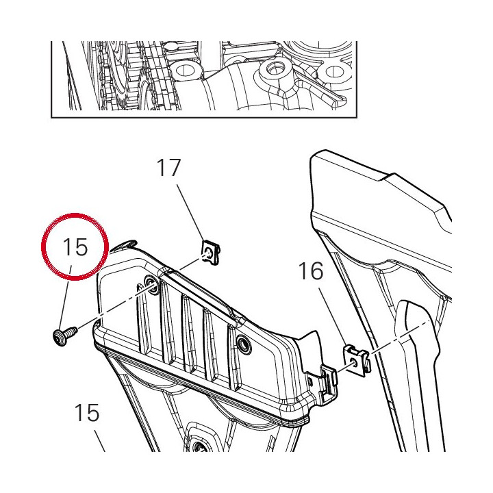 Vis special 77211091C — réf. 77211091C | Ducati Store