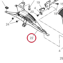 Support 8301P931A — réf. 8301P931A | Ducati Store