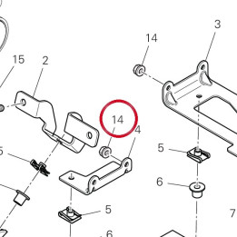 Écrou autobloquant 74941103B — réf. 74941103B | Ducati Store