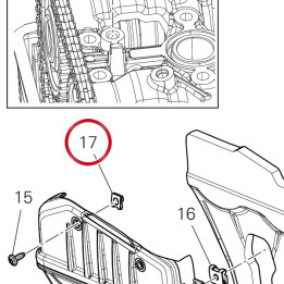 Fixation rapide 85041951AA — réf. 85041951AA | Ducati Store