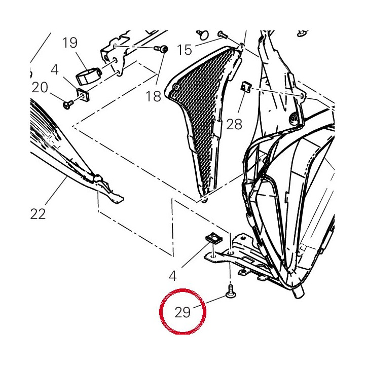 Vis 77214371AA — réf. 77214371AA | Ducati Store