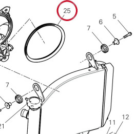 Joint gauche 79111561A — réf. 79111561A | Ducati Store