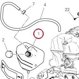 Vase expansion 58511571A — réf. 58511571A | Ducati Store