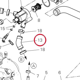 Manchon Thermostat/Tete — réf. 80012781A | Ducati Store