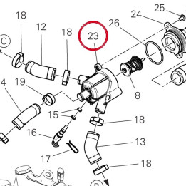 Corps distributeur 61610231A — réf. 61610231A | Ducati Store