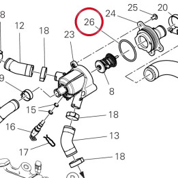 Joint torique 88643671A — réf. 88643671A | Ducati Store