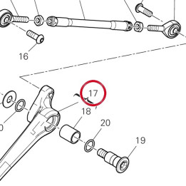 Levier de commande — réf. 45623811AA | Ducati Store