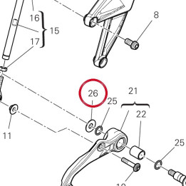 Rondelle 85211511A — réf. 85211511A | Ducati Store