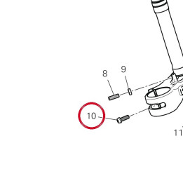 Vis tceif M8X22 77157248B — réf. 77157248B | Ducati Store