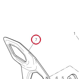 Pare-Talon avant droit — réf. 24718321AA | Ducati Store