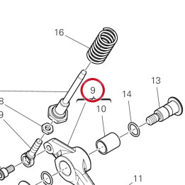 Ensemble levier frein — réf. 45721381AA | Ducati Store