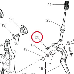 Pivot 82113811AA — réf. 82113811AA | Ducati Store