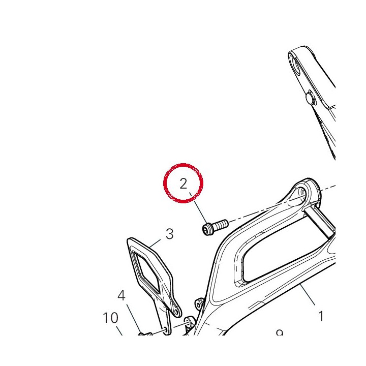 Vis tceif M8X30 7715727AF — réf. 7715727AF | Ducati Store