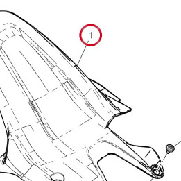 Garde-Boue arrière 56511541A — réf. 56511541A | Ducati Store
